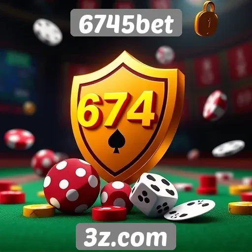 Como funciona a segurança no site 6745bet