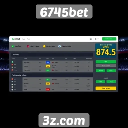 Interface do site 6745bet recebe melhorias significativas