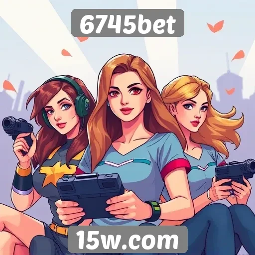 Mulheres no jogo como protagonistas no 6745bet